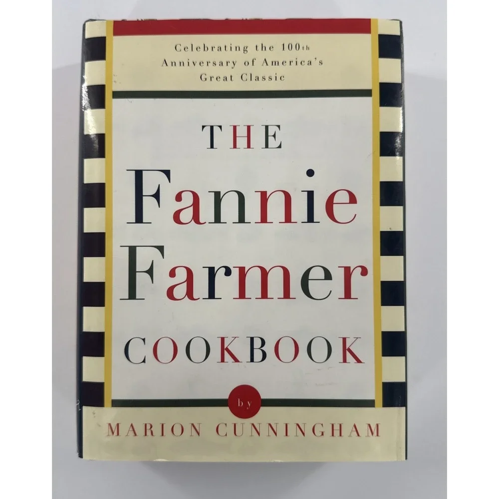 VTG 1996 The Fannie Farmer Cookbook Marion Cunningham‎ Celebrating 100 Years